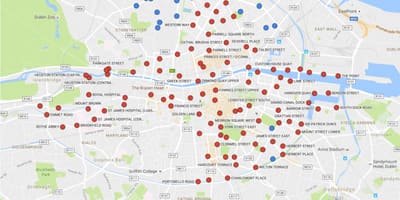 Dublinbikes карті