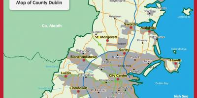 Карта Дублін