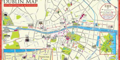 Дублін Сіті-центр на карті